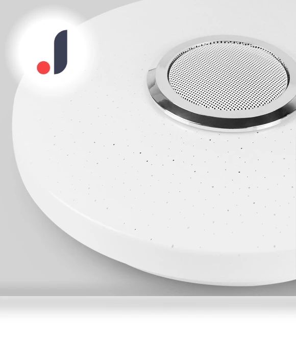 Smart LED Ceiling Light with Bluetooth Speaker — Overhead Lighting, Build My Home