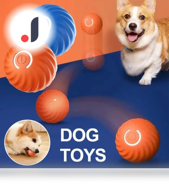 Smart Toy for Dogs, Automatic Moving, Jumping, Rolling Ball — Automatic Launchers, Home Of Auto Parts