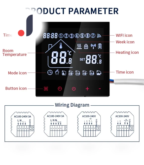 Smart WiFi Thermostat — Home Climate Control, Build My Home