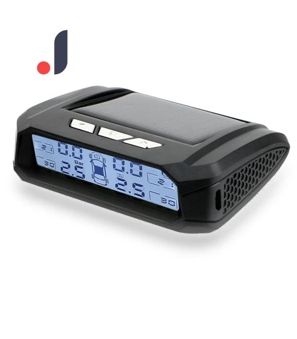 Temperature Warning Fuel Save Solar TPMS Tire Pressure Monitoring System — TPMS Sensor Replacements, Lntelligent Living Hall