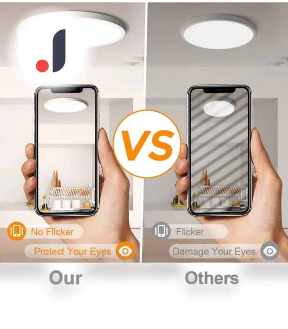 Ultra-Thin Smart LED Ceiling Light — Close To Ceiling, Good Household Items