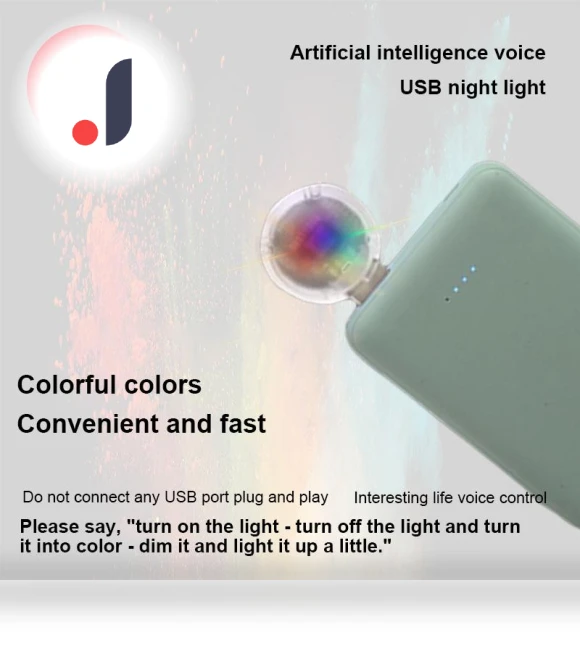 USB Smart Voice Night Light — Car Accessories & Gadgets, JOHO
