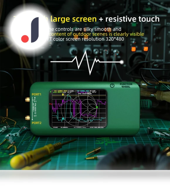 Vector Network Analyzer with Touch Screen — Gas Analyzers, Build My Home