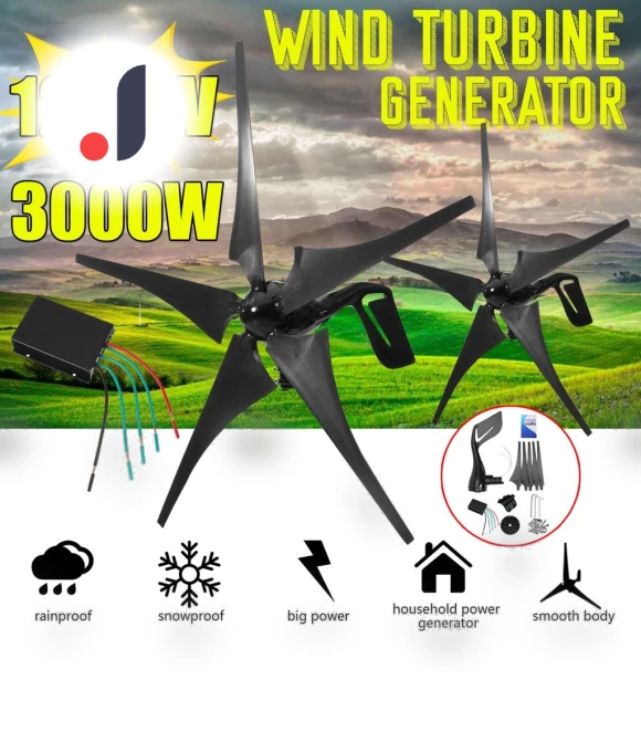 Wind Turbine Generator — Solar & Wind Power, The Romantics