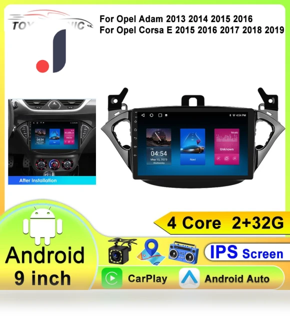 Wireless CarPlay Android Auto Radio — Navigation & GPS Accessories, ToyousoniC