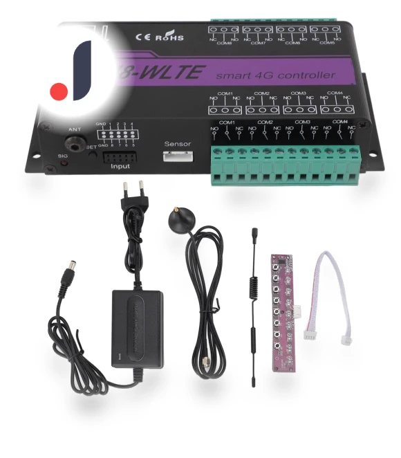 8-Channel 4G SMS Alarm Controller — Smart Home Security, Amazing-duoqiao