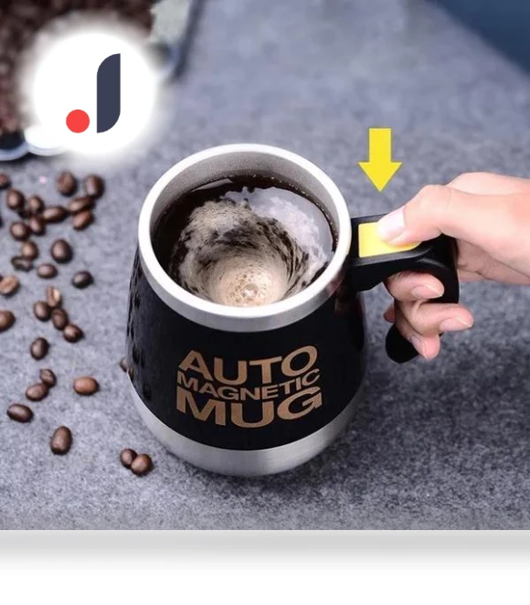 Automatic Self-Stirring Magnetic Mug — Beverage Warmers, MDH