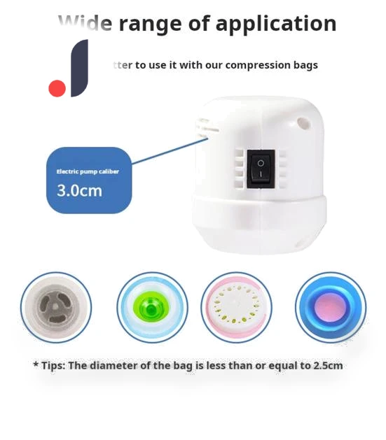 Electric Pump for Vacuum Compression Bag — Vacuum Bags, House & Kitchen