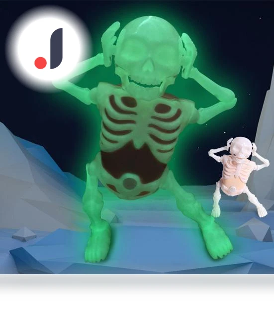 Halloween Dancing Skeleton Toy — Musical Toys, Aunel