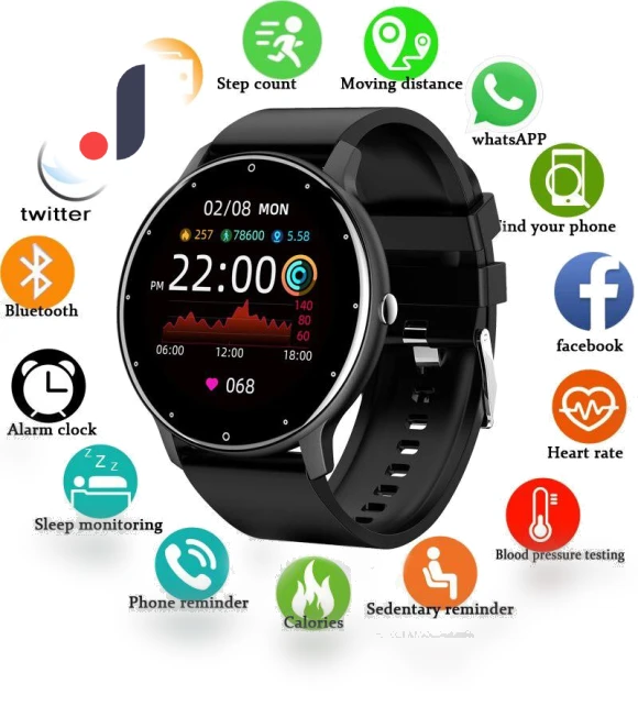 Smart Watch with Full Touch Screen — Smartwatches, Reakosound