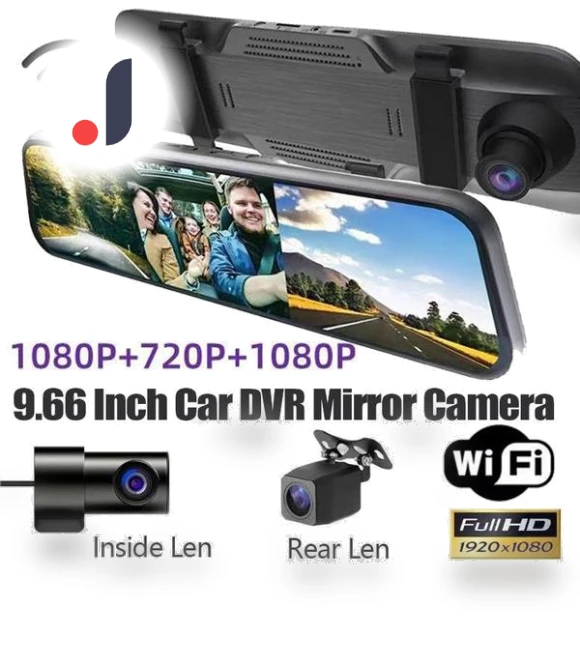 Streaming Media Recorder with Three Lenses — Dashboard Cameras, Home Of Auto Parts