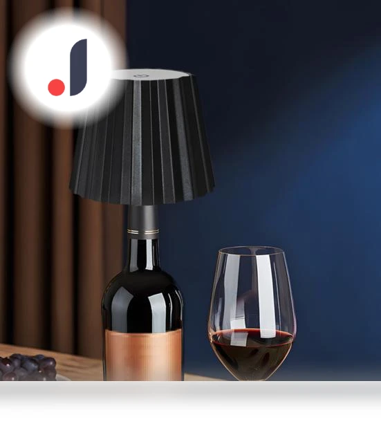 Wireless Bottle Lamp — Standing Lights, Worry free storage