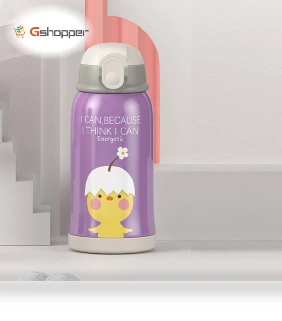 Smart Cartoon Animal Children Straw Cup — Cups