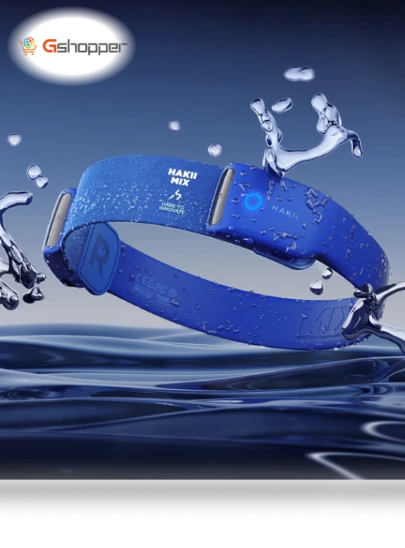 Wearable Sport Headphone Bluetooth Earphone with Dual Noise Cancelling Mic — Over-Ear Headphones, HAKII