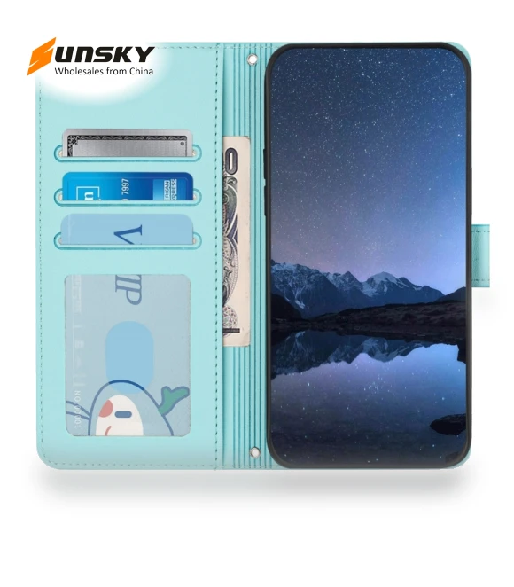 Cat Rat Embossed Pattern RFID Leather Phone Case with Lanyard for Infinix Hot 50i 5G / Smart 9 4G — Phone Accessories, Infinix