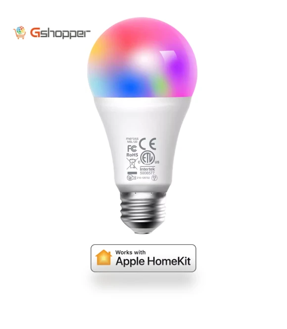Smart RGB Color Light Bulb (2pcs Pack) E27 — Light Sockets