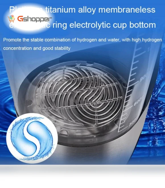 2L Micro-electrolysis Hydrogen-rich Water Machine — Kettles & Tea Machines, V8