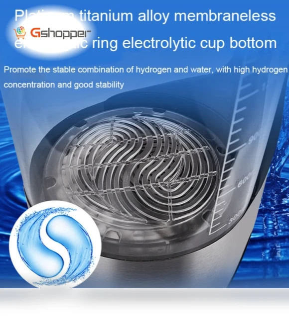 Micro-Electrolysis Hydrogen-Rich Water Machine — Tap Water Purifiers, V8