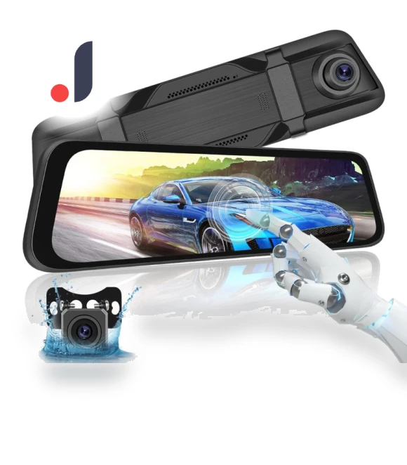 9.66-inch Mirror Dash Cam — Dashboard Cameras, Cars Auto Home
