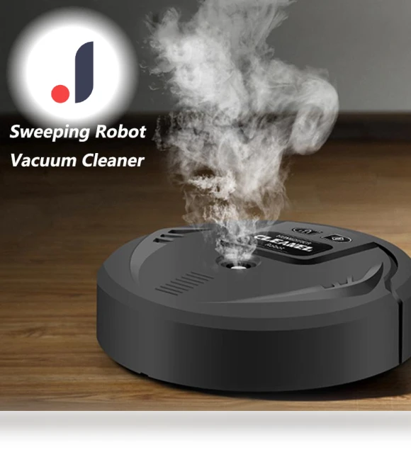Automatic Sweeping Robot Vacuum — Smart Cleaning Robots, Bracelet Pendant & Necklace