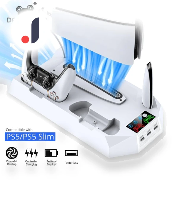Cooling Station with RGB Lighting — Cooling Pads & Fans, DATA FROG