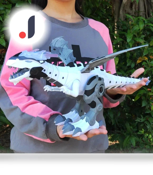 Electronic Walking Dinosaur Toy — Interactive Learning Devices, JJRC
