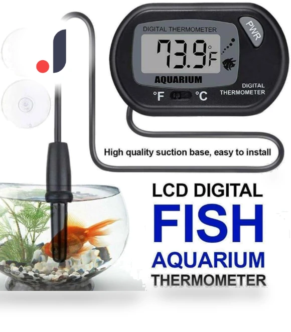 LCD Digital Aquarium Thermometer for Reptiles — Thermometers, Complex and Jen