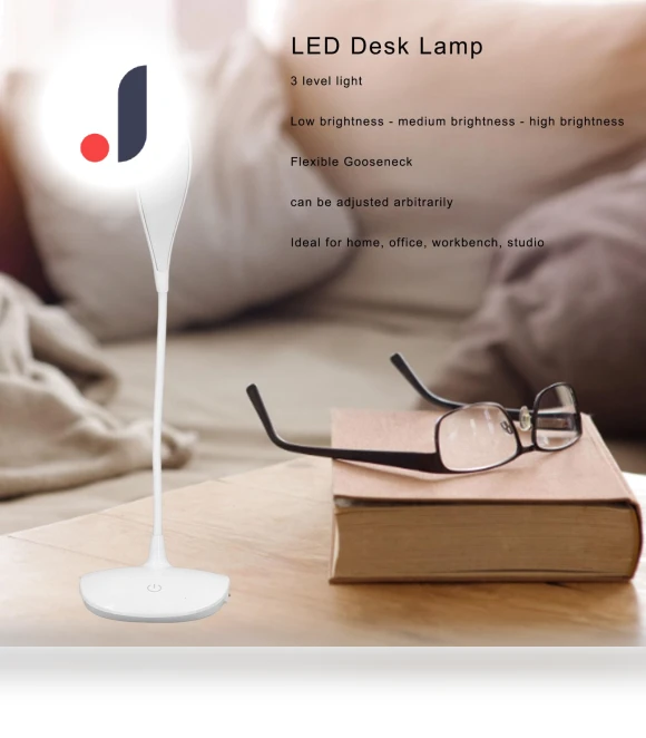 LED Desk Lamp with USB Charging — Study & Desk Lighting, TaoPo Directs