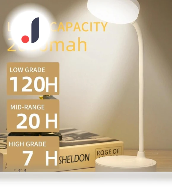 LED Desk Lamp with USB Power — Study & Desk Lighting, Factory Discount Outlet