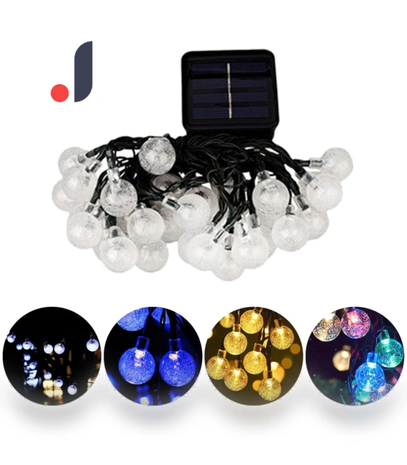 Solar Light String Optical Sensor System — Garden Illumination, A-dshen