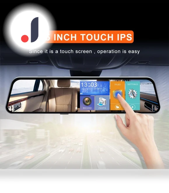 Touchscreen Dash Cam with Starlight Camera — Dashboard Cameras, Cars Auto Home