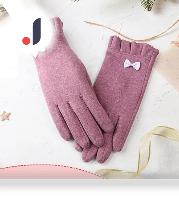 Women's Warm Velvet Touchscreen Gloves — Gloves & Mittens, Exquisite Co., Ltd.