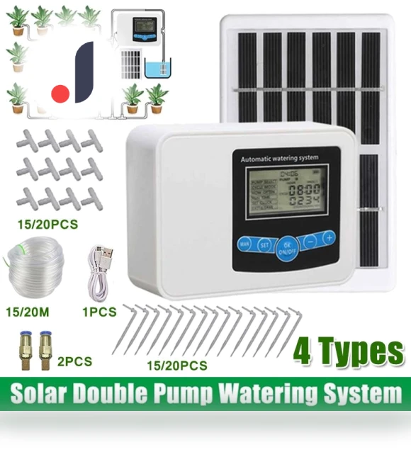 Automatic Garden Drip Irrigation System — Drip Kits, Longjing