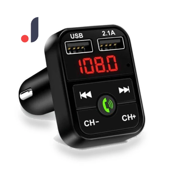 Bluetooth 5.0 FM Transmitter — Phone Accessories, Elegant Living House