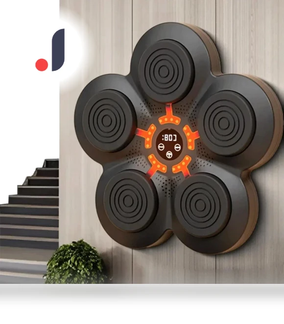 Smart Music Bluetooth Boxing Wall Target — Boxing Training Gear, Binchi Keji Travel
