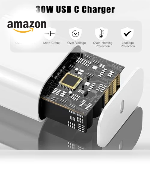 30W USB C Fast Charger with 6FT Cable — Chargers, DIIMO
