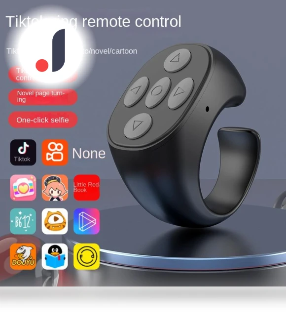 Bluetooth Selfie Remote Ring — Selfie Lights, Cars Auto Home