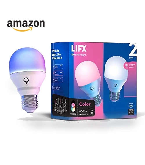 Color Smart LED Light Bulb — LED, LIFX