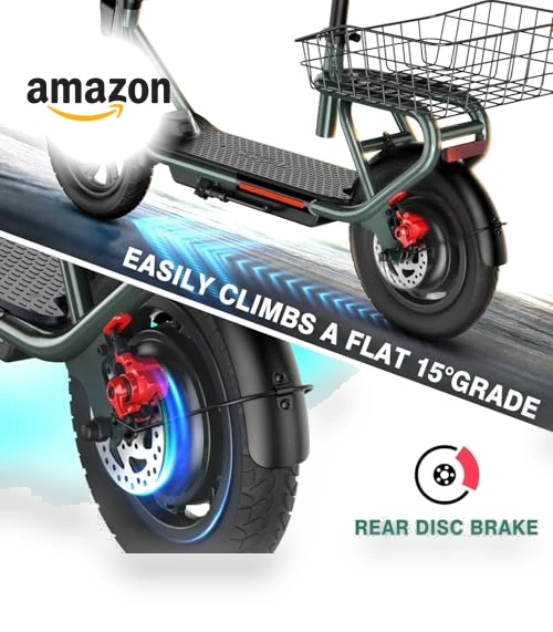Electric Scooter with Seat — Electric Self-Balancing Scooters, SISIGAD