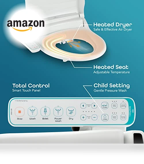 Electric Smart Toilet Bidet Seat — Bidet Seats, BidetMate