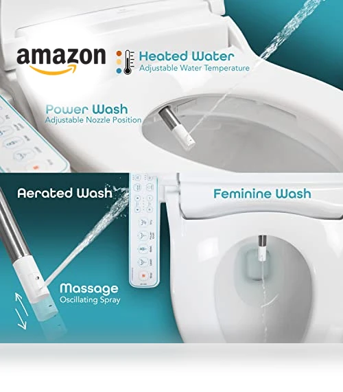 Electric Smart Toilet Bidet Seat — Bidet Seats, BidetMate