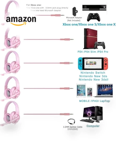 Gaming Headset — Headsets, KHAZNEH