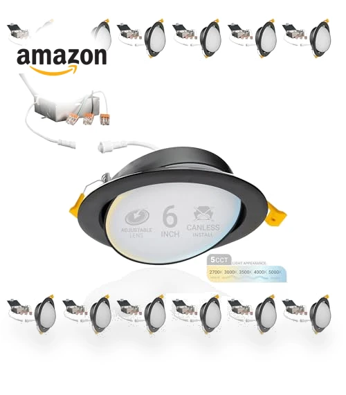 Gimbal LED Recessed Lighting Canless Wafer Lights — Recessed Lighting, NUWATT