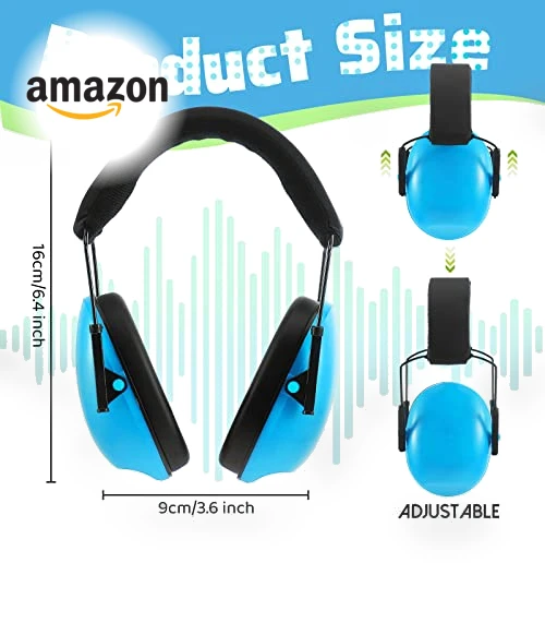 Kids Ear Protection Noise Cancelling Ear Muffs — Earpads, Amylove