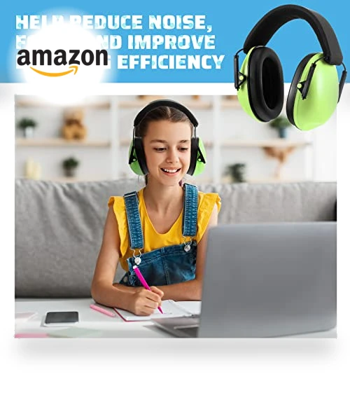 Kids Ear Protection Noise Cancelling Ear Muffs — Earpads, Amylove