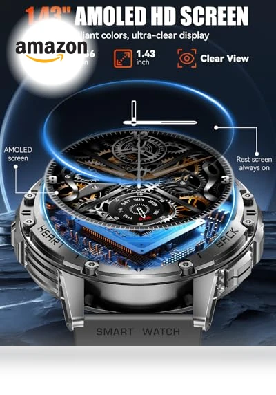Military Smart Watch — Smartwatches, PODOEIL