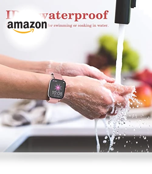 Smart Fitness Tracker Watch with Bluetooth Call — Smartwatches, PJYUBVOR