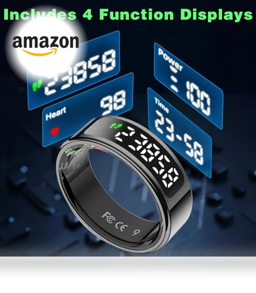 Smart Ring with LED Display Screen — Smart Rings, Shenzhen Yawell Intelligent Technology Co.,Ltd