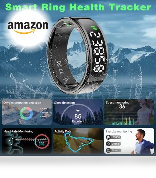 Smart Ring with LED Display Screen — Smart Rings, Shenzhen Yawell Intelligent Technology Co.,Ltd