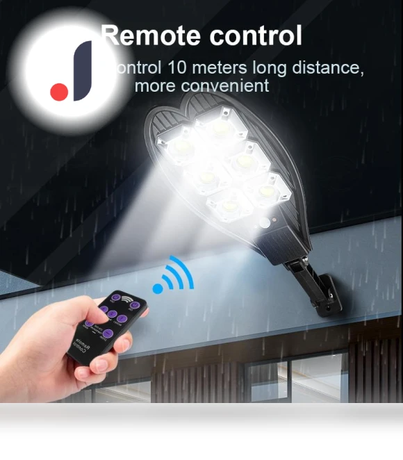 Solar LED Light with Motion Sensor — Outdoor Security & Flood Lighting, Smart Mouse